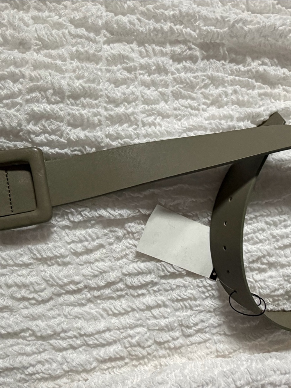 Classic Olive Green Women’s Belt